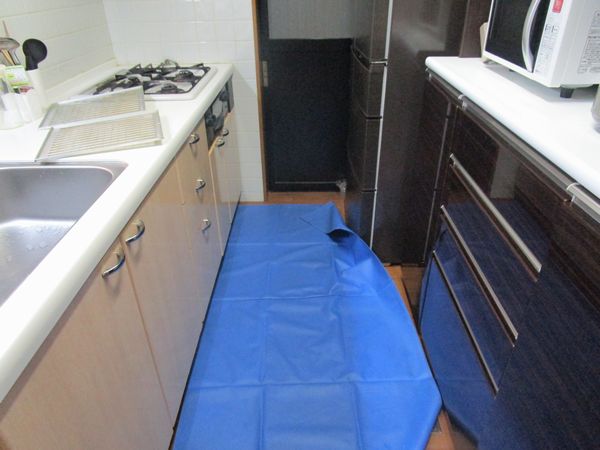 カジタク201801　リフォーム前のキッチン・換気扇フード掃除