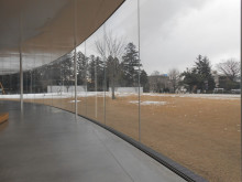 金沢でデザインを考える　クリエイティブディレクター加茂谷慎治のアメブロ-金沢21世紀美術館に積もった雪も消えて