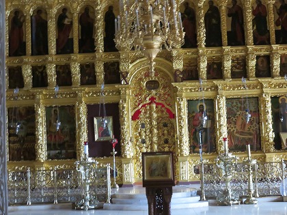 ウスペンスキー大聖堂の聖壇