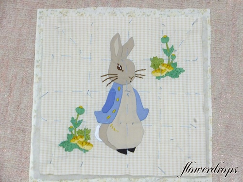 ピーターラビットキルト 7 完成 | flowerdrops -handmade-