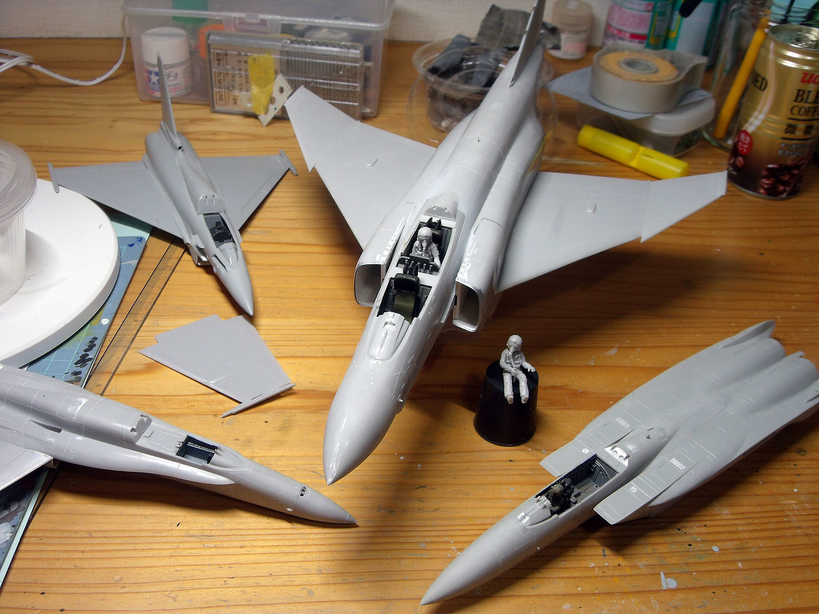 F-4J ファントムII（ハセガワ 1/48）製作記 その1 - F-4J ファントムII ハセガワ 1/48