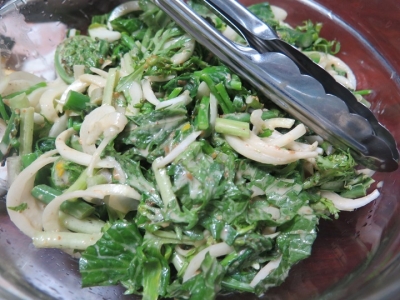 山菜サラダ