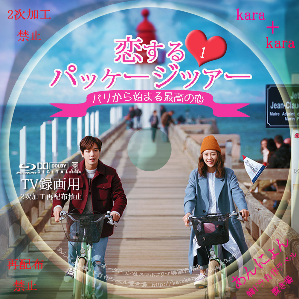 恋するパッケージツアー パリから始まる最高の恋 DVD-BOX1&2＊韓国ドラマ