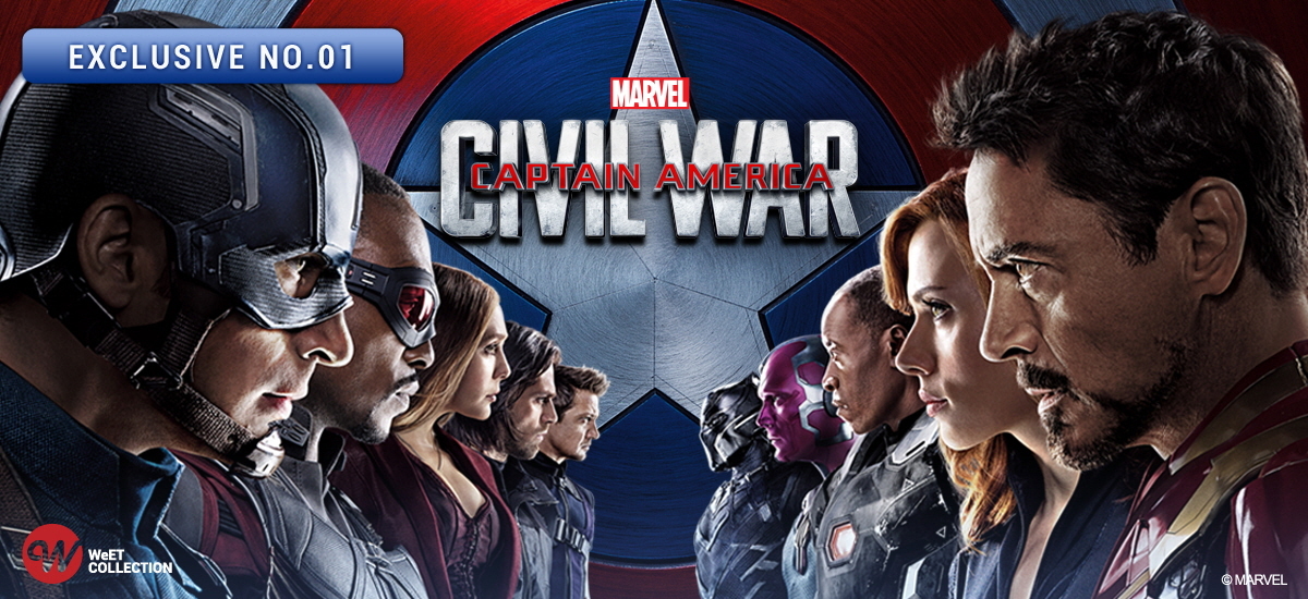 The Captain America: Civil War korea weetcollection steelbook シビル・ウォー/キャプテン・アメリカ 韓国 スチールブック