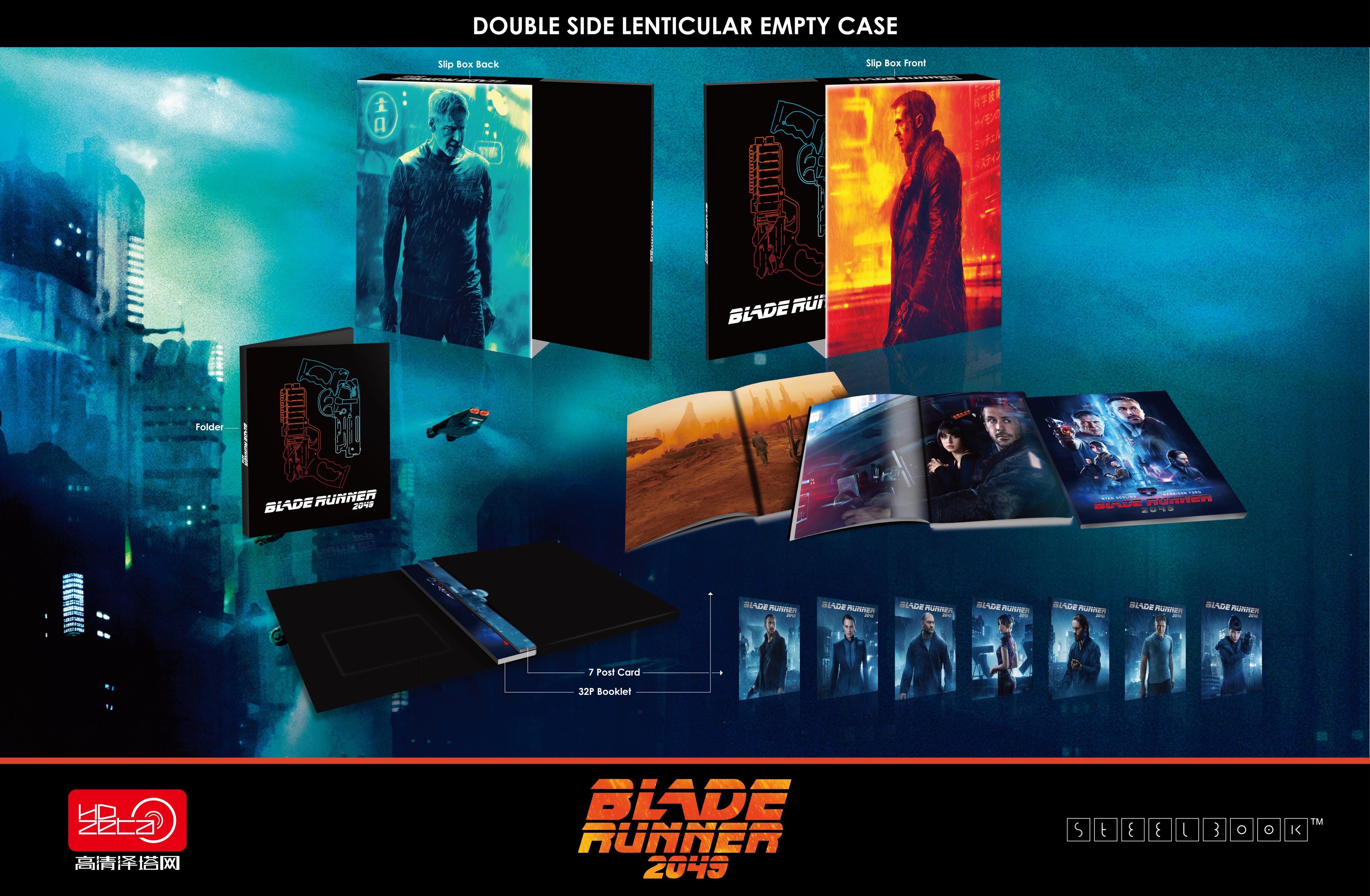 ブレードランナー2049 スチールブック Blade Runner 2049 HDZeta steelbook