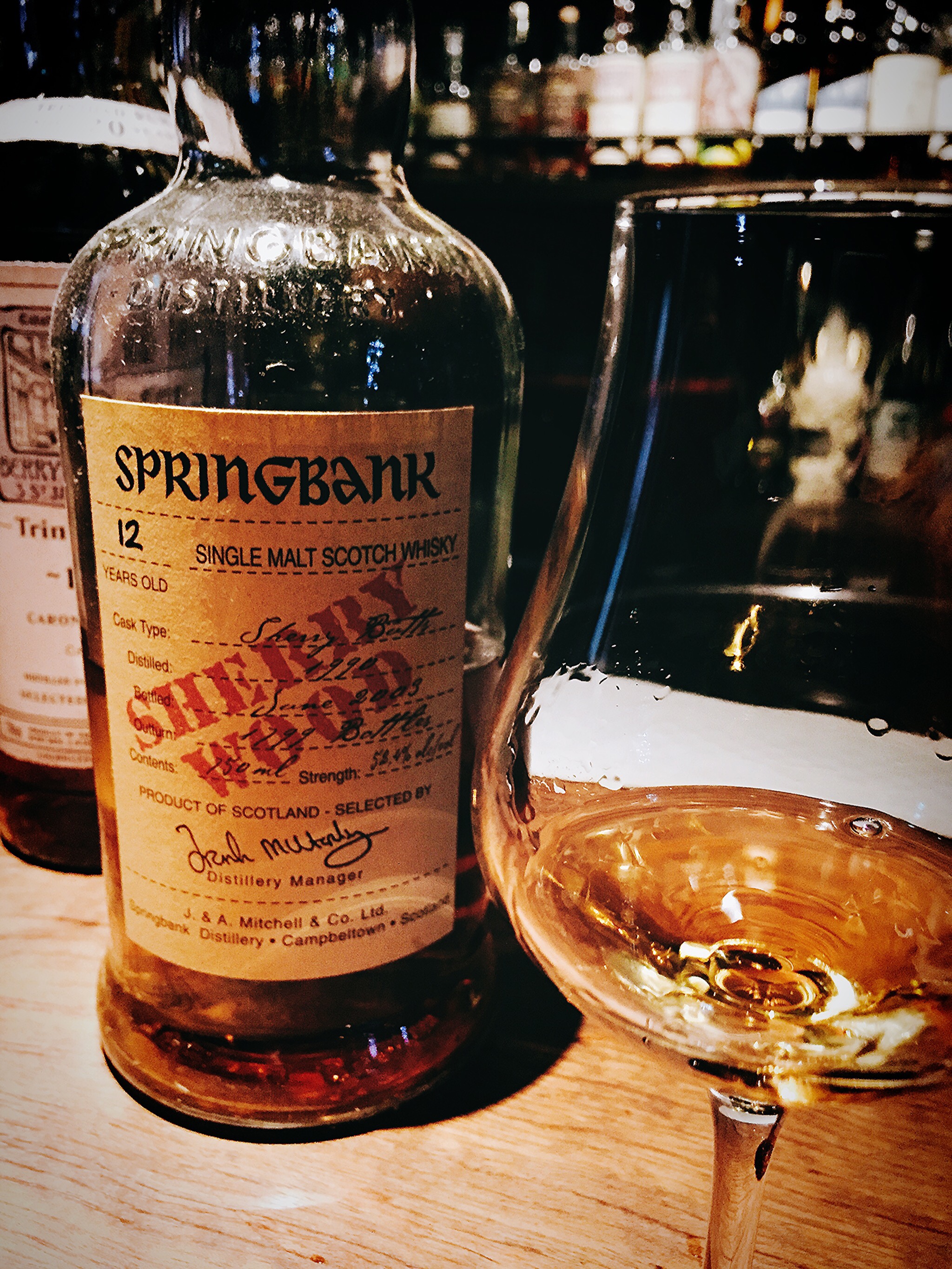 SPRINGBANK AGED12YEAR SHERRY WOOD - ウイスキー