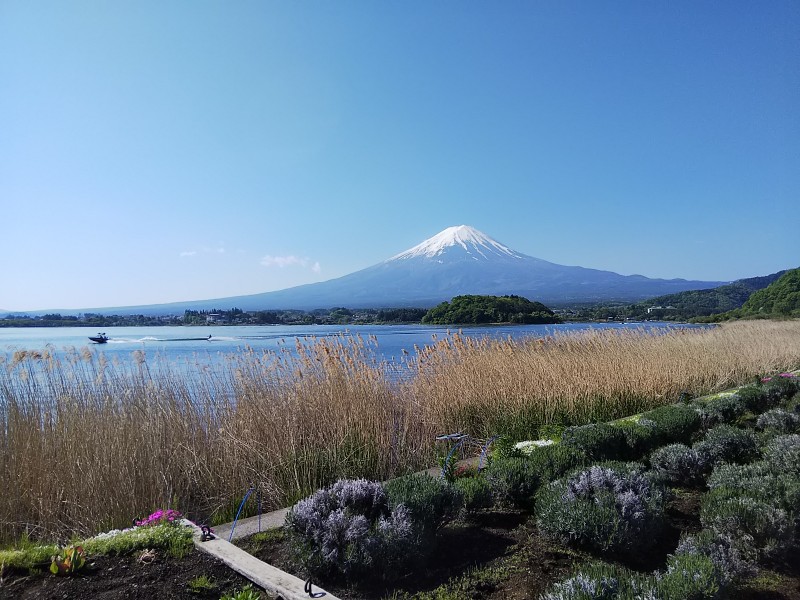 早朝の富士山180505