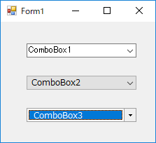 コンボボックス（combobox）ドロップダウンリスト 背景色変更技